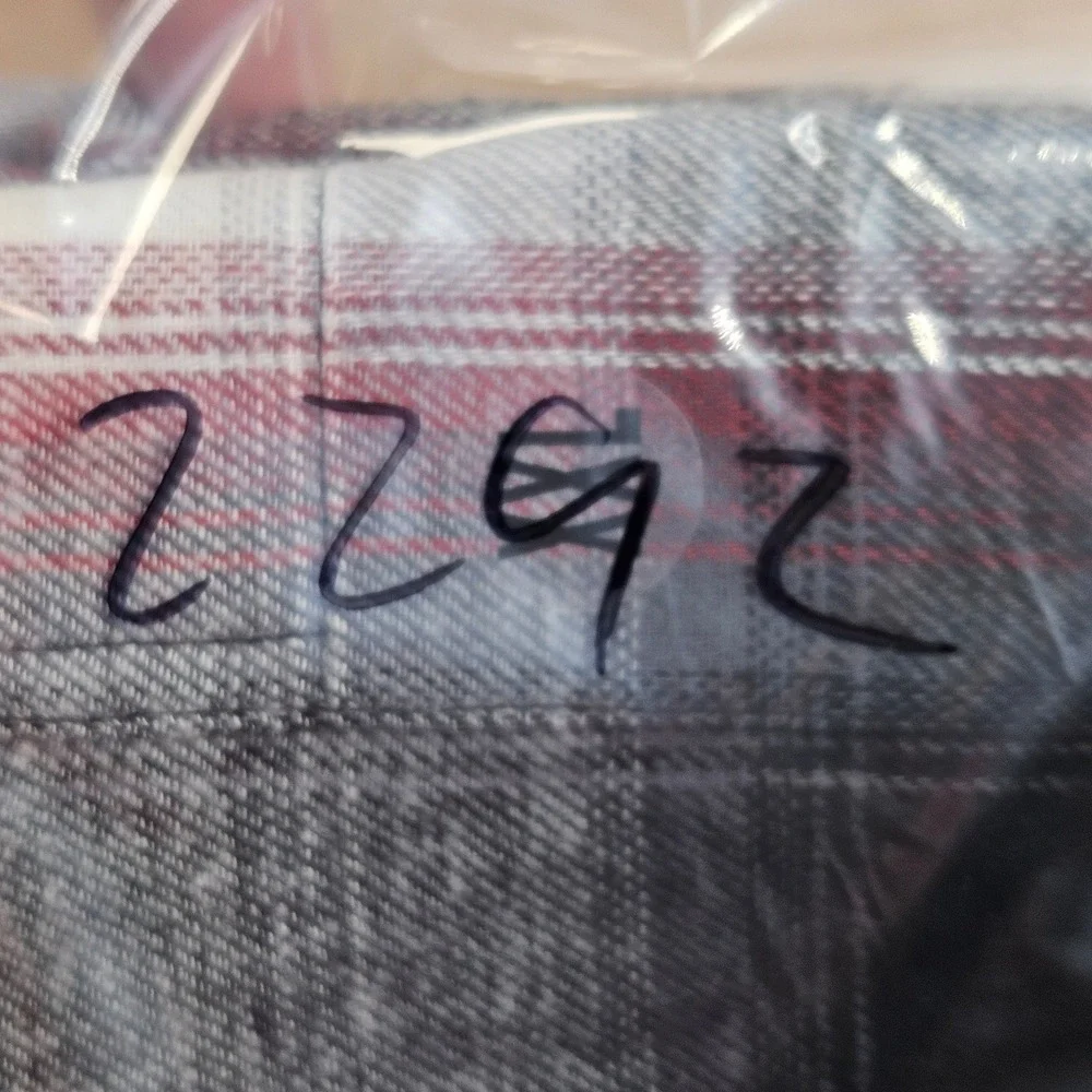 Saddlebred Flannel Shirt Mens XXL Graphite Plaid Long Sleeve Button Down NEW‎